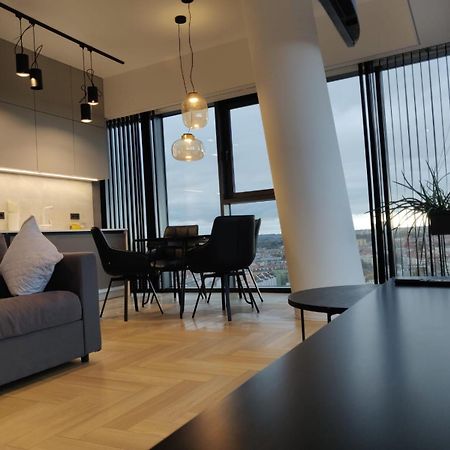 דירות Hanza Tower Szczecin Sky Apart 18Th Floor A מראה חיצוני תמונה